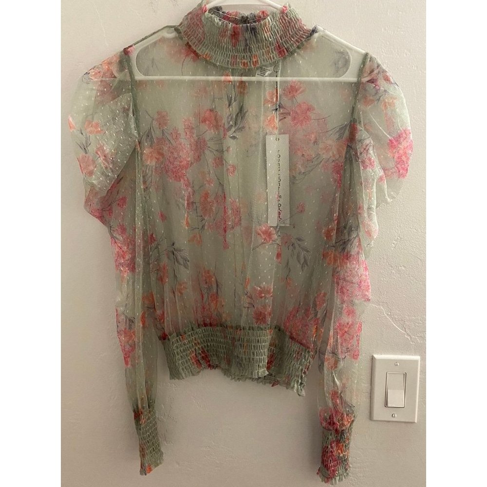 L.I.F.E. Transprent Floral Blouse
